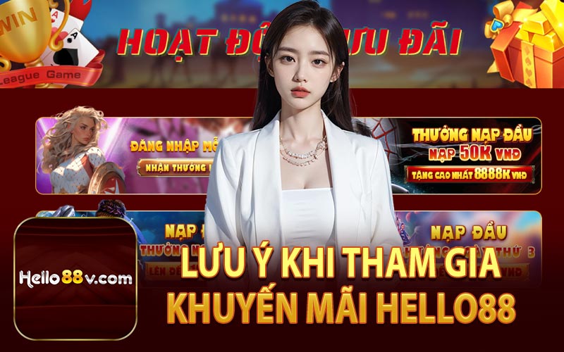 Lưu Ý Khi Tham Gia Khuyến Mãi Hello88