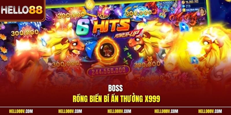 Người chơi ngắm bắn boss rồng biển