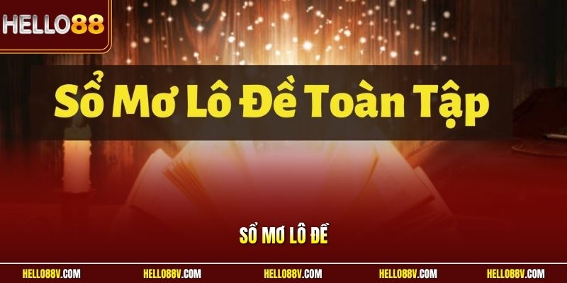 Sổ mơ lô đề